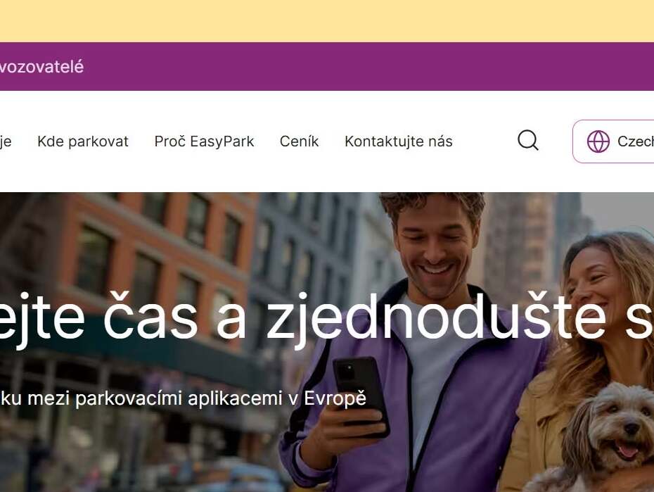 Upozornění na podvodné zprávy - EasyPark